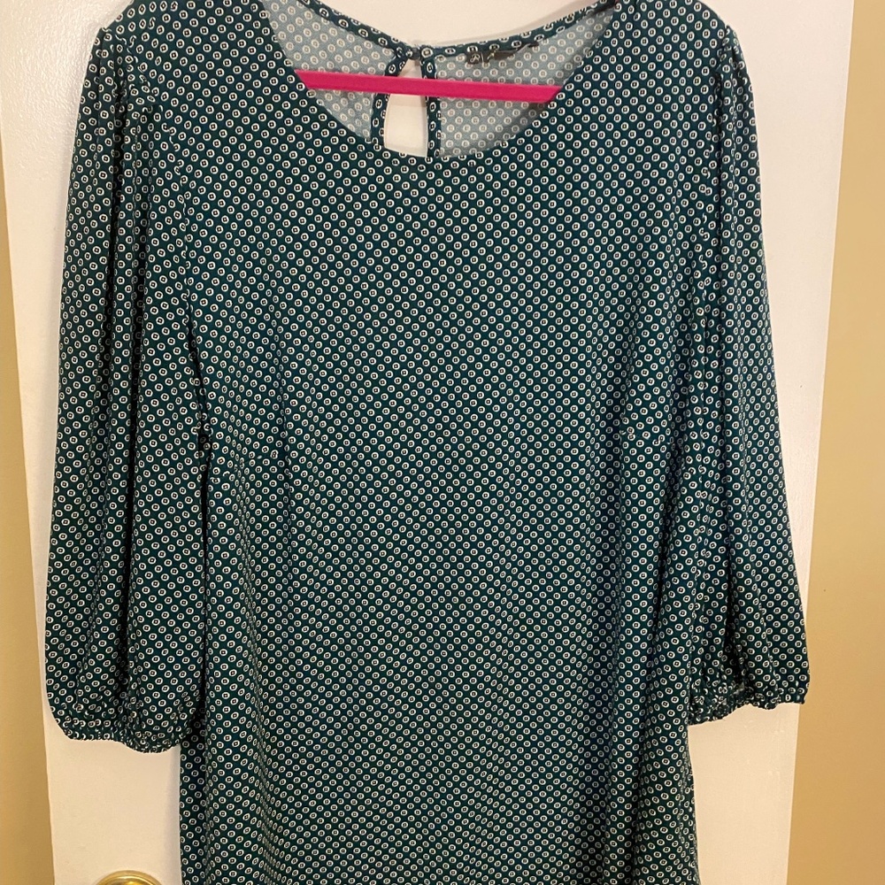 Adrianna Papell 3/4 Length Sleeve Blouse 2X